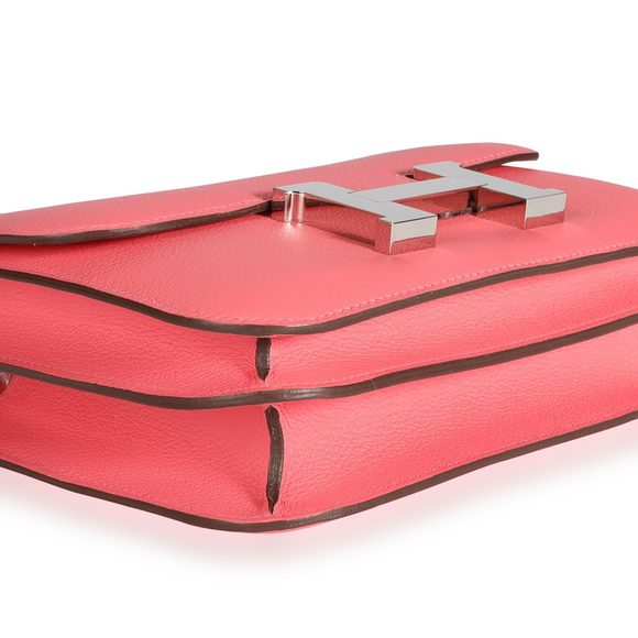 Hermès Rose Azalee Evercolor Constance 18 PHW - Picture 6 of 8